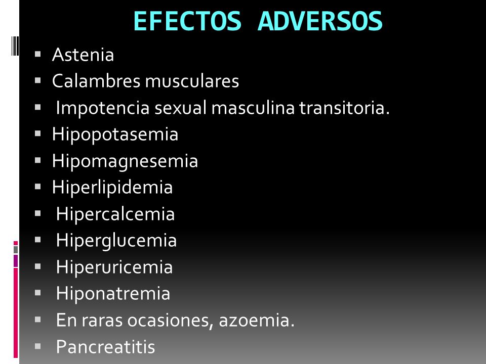impotencia de los efectos secundarios de quinapril